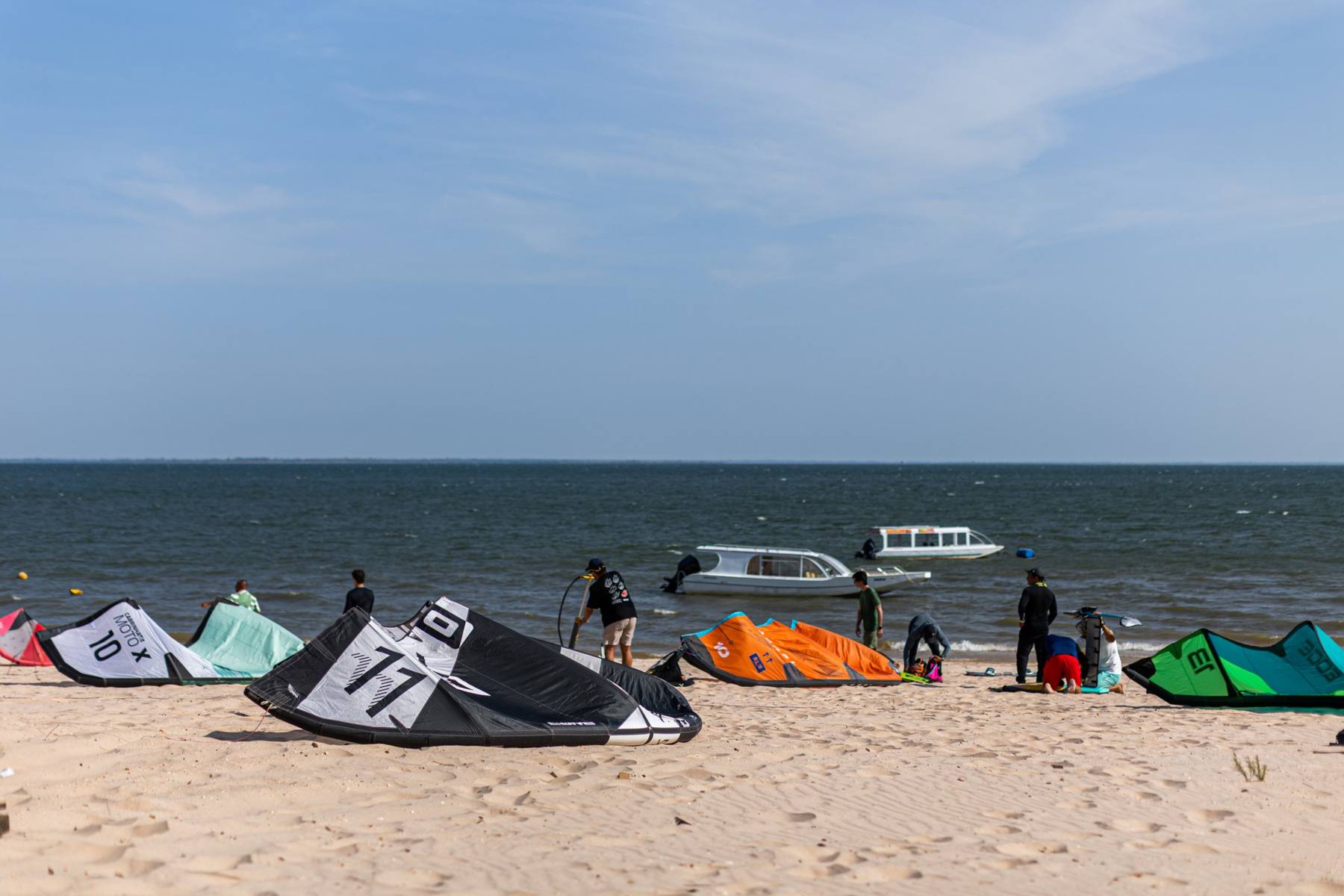 Praias de areia branca